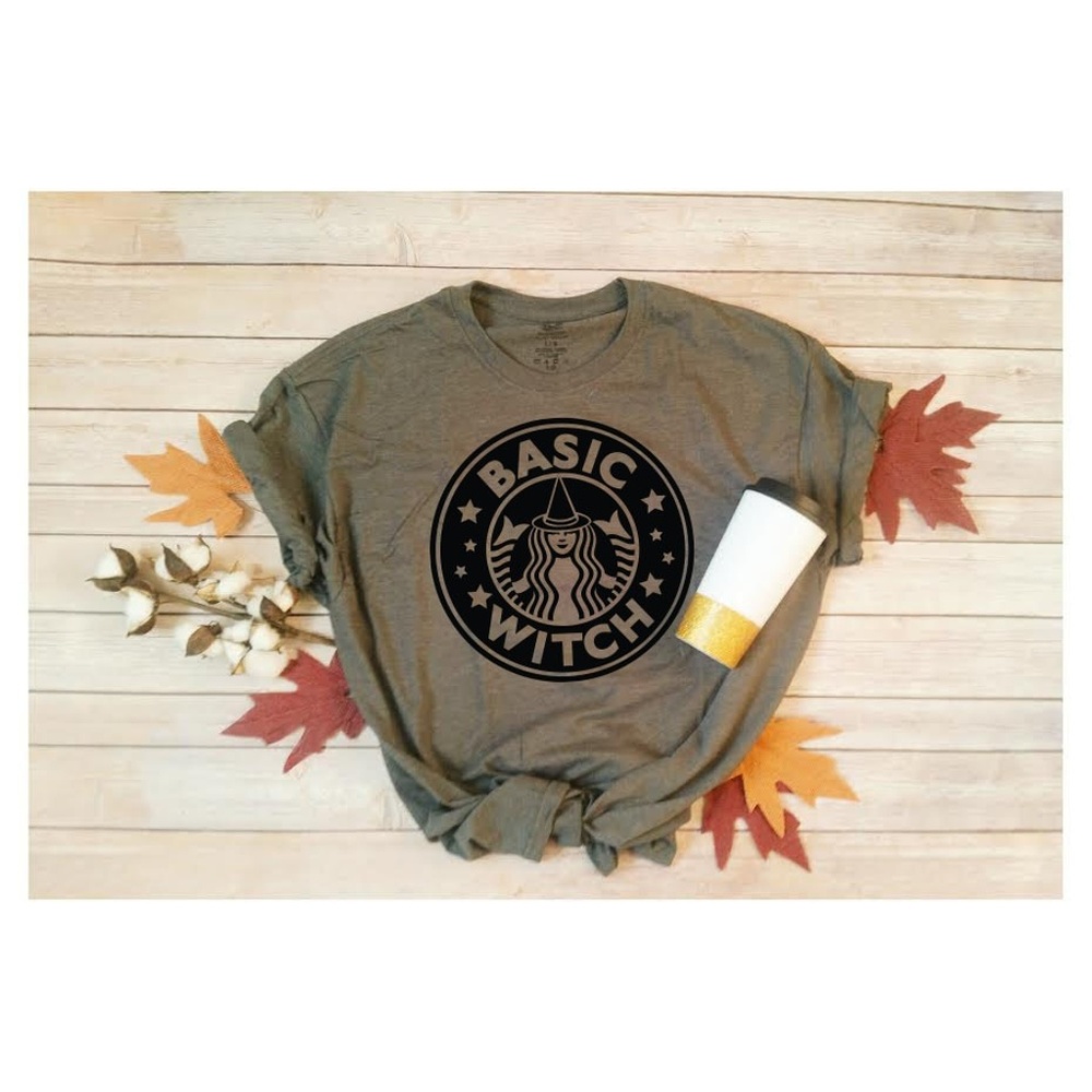 Basic Witch Graphic Tee - image 1